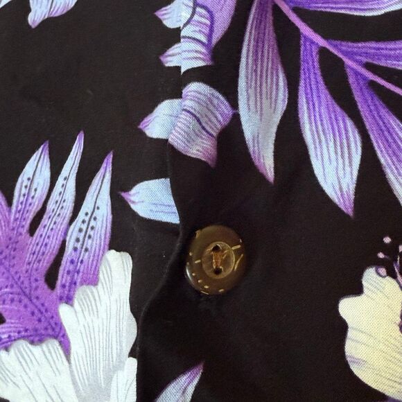 Winnie Fashion Vintage Hawaiian Short Sleeve Button Up Shirt Made in Hawaii - US - Picture 7 of 9